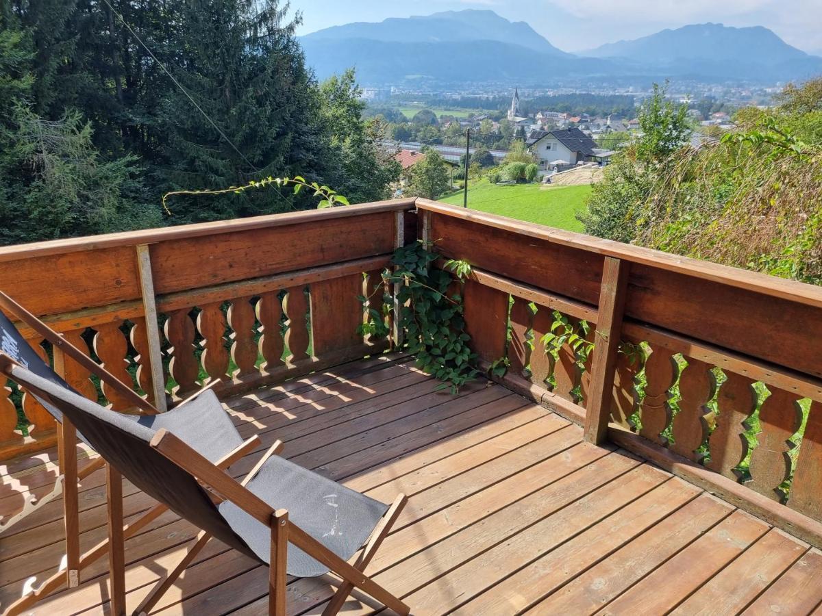 Fridas Place - Der Blick Ueber Ganz Villach - 160 M2 Ferienoase - Ganzes Haus Bis Zu 8 Personen Luaran gambar